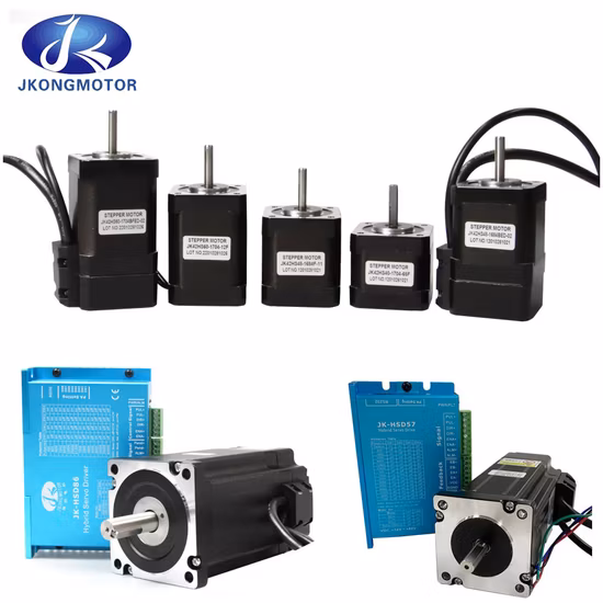 NEMA 24 Electric Hybrid Closed Loop Stepper Motor Moteur électrique avec frein pour imprimante 3D