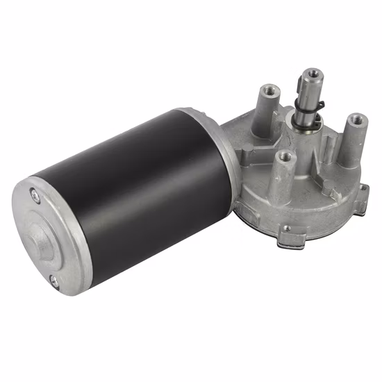 Moteur à vis sans fin micro CC à faible bruit de 49 mm en plastique
